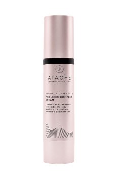 Ночной крем для лица Atache Retinal Copper Tech Pro-Acid Complex Cream с ретиналем, пептидами меди и AHA-кислотами, 50 мл