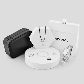Ювелирный комплект украшения Minimal С-125 Ювелирный комплект украшения Minimal С-125