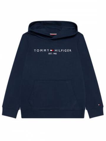 Tommy Hilfiger Світшот Essential Hoodie KS0KS00213 Cиній Regular Fit Tommy Hilfiger Світшот Essential Hoodie KS0KS00213 Cиній Regular Fit