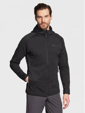 Jack Wolfskin Світшот Baiselberg 1710541 Чорний Regular Fit Jack Wolfskin Світшот Baiselberg 1710541 Чорний Regular Fit