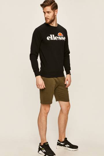Кофта Ellesse мужская цвет чёрный узор SHC07930-DARKGREYMA Кофта Ellesse мужская цвет чёрный узор SHC07930-DARKGREYMA