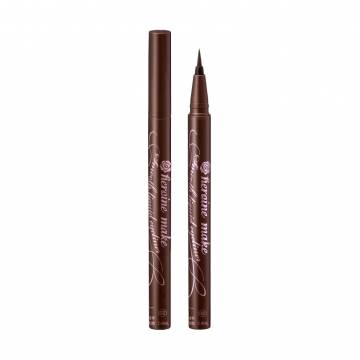 Жидкая подводка для глаз Isehan Heroine Make Smooth Liquid Eyeliner Super Keep 02 Bitter Brown, 0.4 мл Жидкая подводка для глаз Isehan Heroine Make Smooth Liquid Eyeliner Super Keep 02 Bitter Brown, 0.4 мл