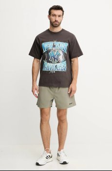 Хлопковая футболка 47 brand MLB New York Yankees