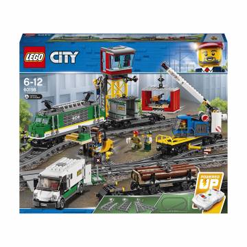 Конструктор LEGO City Грузовой поезд, 1226 деталей, от 6 до 12 лет (60198) Конструктор LEGO City Грузовой поезд, 1226 деталей, от 6 до 12 лет (60198)