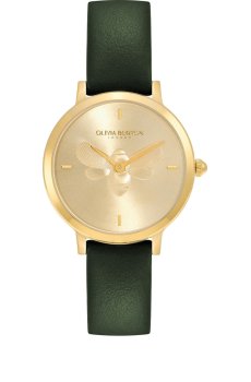 OLIVIA BURTON LONDON Women Leather Analogue Watch 24000017-Gold