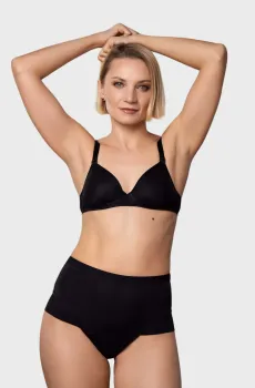 Женские черные менструальные трусики Черный M brabrabra SLZ25702301