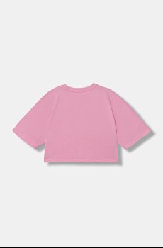 Детская хлопковая футболка Guess