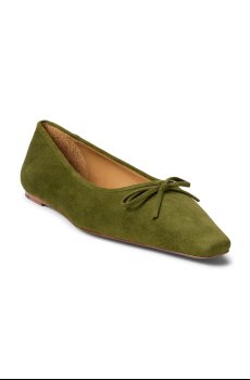 Замшевые балетки Polo Ralph Lauren Pnt Ballet Flat