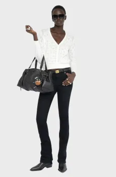 Женский белый кардиган Manala Белый M ZADIG&VOLTAIRE KWCA01691_EGGSHELL