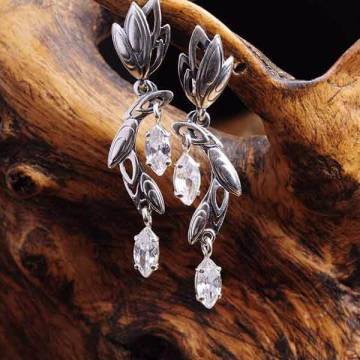 Серьги (фианиты) 12694 Серьги (фианиты) 12694