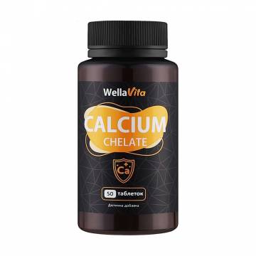 Кальций хелат Wella Vita Calcium Chelate, 50 таблеток