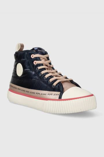 Детские кеды Pepe Jeans цвет синий Детские кеды Pepe Jeans цвет синий
