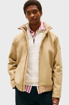 Мужская бежевая ветровка IM REGATTA JACKET Бежевый S Tommy Hilfiger MW0MW37808