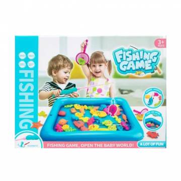 Надувной бассейн QiYiLe Fishing Game с набором магнитных рыбок (20 предметов) Надувной бассейн QiYiLe Fishing Game с набором магнитных рыбок (20 предметов)