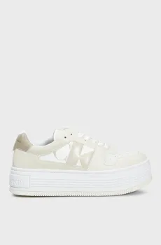 Женские сникерсы BOLD PLATF LOW LACE MIX Разноцветный 40 Calvin Klein YW0YW01482