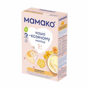 Детская молочная каша МАМАКО кукурузная с тыквой и абрикосом на козьем молоке, от 5 месяцев, 200 г Детская молочная каша МАМАКО кукурузная с тыквой и абрикосом на козьем молоке, от 5 месяцев, 200 г