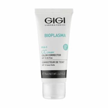 Крем регулятор цвета кожи Gigi Bioplasma CC Cream SPF 15, 75 мл Крем регулятор цвета кожи Gigi Bioplasma CC Cream SPF 15, 75 мл