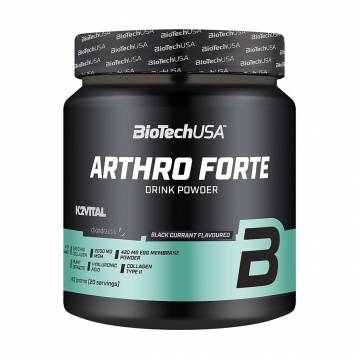 Комплекс для суставов и связок BioTech USA Arthro Forte Черная смородина, в порошке, 340 г Комплекс для суставов и связок BioTech USA Arthro Forte Черная смородина, в порошке, 340 г