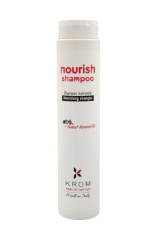 Уценка! Питательный шампунь для волос Krom Nourish Shampoo с экстрактом сладкого миндаля, 250 мл