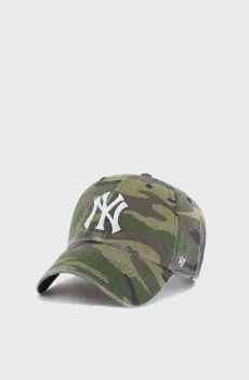 Зеленая камуфляжная кепка CAMO NEW YORK YANKEES Зеленый ONESIZE 47 Brand 15121376