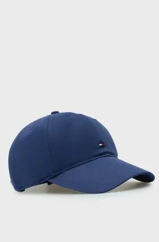 Мужская темно-синяя кепка FLAG 85 Синий ONESIZE Tommy Hilfiger AM0AM12531