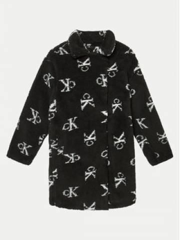 Calvin Klein Jeans Дублянка Teddy IG0IG02594 Чорний Relaxed Fit Calvin Klein Jeans Дублянка Teddy IG0IG02594 Чорний Relaxed Fit