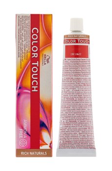Уценка! Безаммиачная тонирующая крем-краска для волос Wella Professionals Color Touch Rich Naturals 8/38, 60 мл
