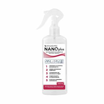Универсальное дезинфицирующее средство быстрого действия Staleks PRO NANOplus, 250 мл Универсальное дезинфицирующее средство быстрого действия Staleks PRO NANOplus, 250 мл