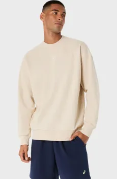 Мужской белый свитшот Polera Training Белый L Asics 2031F335-250