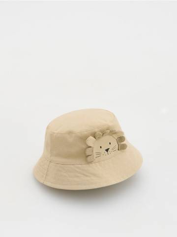 Reserved - BABIES` HAT - бежевий - 985EM-08X Reserved - BABIES` HAT - бежевий - 985EM-08X