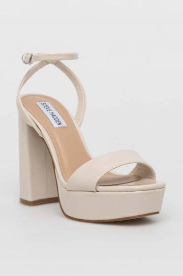 Сандалии Steve Madden Lessa цвет бежевый SM11001631 Сандалии Steve Madden Lessa цвет бежевый SM11001631