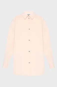 Женская персиковая вельветовая рубашка Розовый 40 Moschino A0201.8220;0170