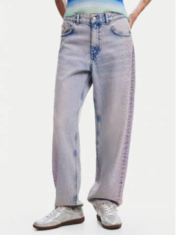 Desigual Джинси Cara 24WWDD92 Голубий Straight Fit Desigual Джинси Cara 24WWDD92 Голубий Straight Fit