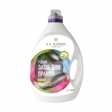 Гель для стирки Luxord Home Care Color для цветных вещей, 3 л Гель для стирки Luxord Home Care Color для цветных вещей, 3 л