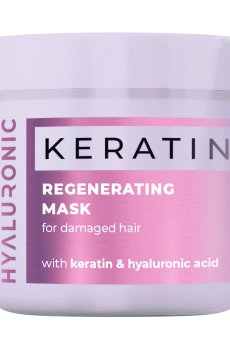 Восстанавливающая маска Unic Hyaluronic Keratin Regenerating Mask для ломких и поврежденных волос, 500 мл