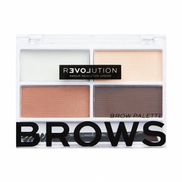 Палетка для бровей Relove by Revolution Colour Cult Brow Palette, Medium, 3.2 г Палетка для бровей Relove by Revolution Colour Cult Brow Palette, Medium, 3.2 г