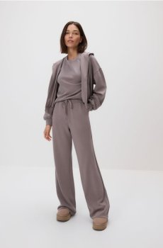 Reserved - Штани long leg - кавовий - 621GA-84X