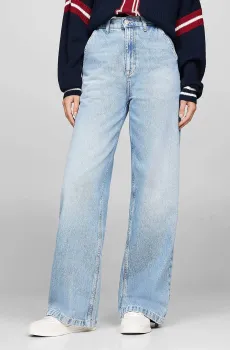 Женские голубые джинсы CLAIRE HGH WD TIE HEM CH7011 Голубой 24-32 Tommy Jeans DW0DW19293