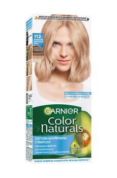 Стойкая крем-краска для волос Garnier Color Naturals с пятью маслами, 112 Натуральный блонд, 110 мл
