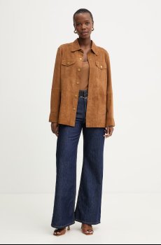 Luisa Spagnoli рубашка для женщин из замши Varenne A