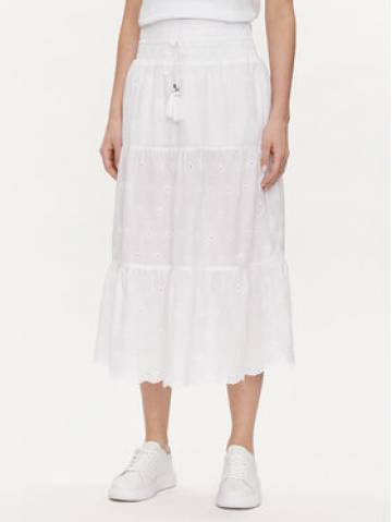 Pepe Jeans Спідниця трапеція Darling PL901122 Білий Regular Fit Pepe Jeans Спідниця трапеція Darling PL901122 Білий Regular Fit