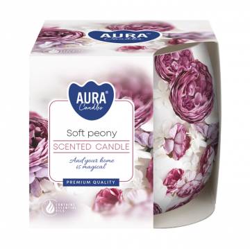 Ароматическая свеча в стакане Bispol Scented Candle Soft Peony Мягкий пион, 100 г (sn71s-62) Ароматическая свеча в стакане Bispol Scented Candle Soft Peony Мягкий пион, 100 г (sn71s-62)