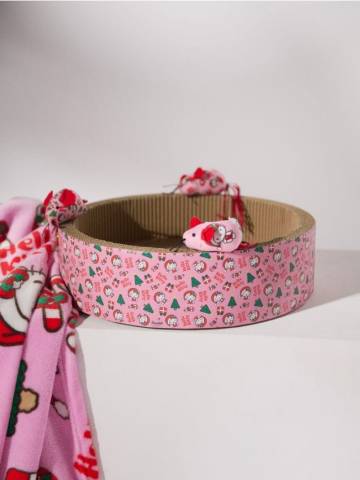 Кігтеточка для кота Hello Kitty - пастельний рожевий Кігтеточка для кота Hello Kitty - пастельний рожевий