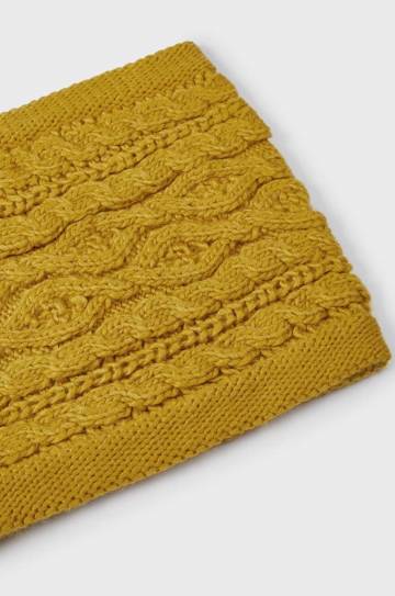 Детский снуд Mayoral цвет жёлтый однотонный