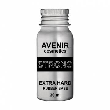 Каучуковая база для гель-лака Avenir Cosmetics Strong Extra Hard Rubber Base, 30 мл Каучуковая база для гель-лака Avenir Cosmetics Strong Extra Hard Rubber Base, 30 мл