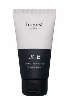 Увлажняющий крем для рук и тела Honest Products Jar N12 Citrus & Santal, 50 мл