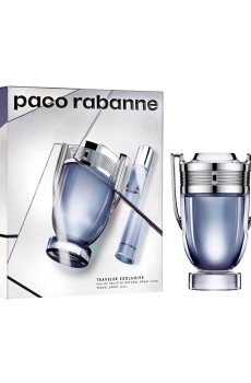 Парфюмированный набор Rabanne Invictus мужской (туалетная вода, 100 мл + туалетная вода, 20 мл)