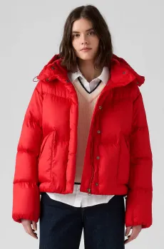 Женский красный пуховик Красный S Levi’s® 003MD;0004