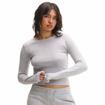 Cropp - Лонгслів - light grey Cropp - Лонгслів - light grey