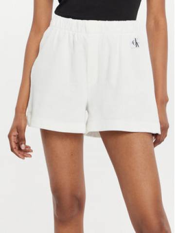 Calvin Klein Jeans Спортивні шорти J20J223276 Écru Regular Fit Calvin Klein Jeans Спортивні шорти J20J223276 Écru Regular Fit